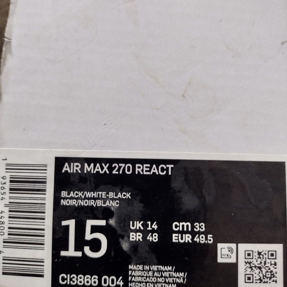 NIKE AIR MAX 270 REACT